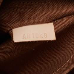 Pre Owned حقيبة لوي فيتون تيفولي كانفاس مونوغرامي متوسطة