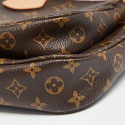 مملوكة مسبقًا Louis Vuitton Rose Clair Monogram Canvas Multi Pochette Accessories Bag