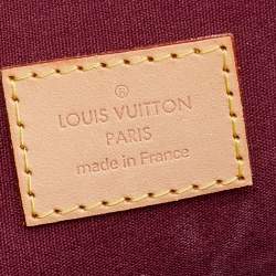 Pre Owned Louis Vuitton Pomme D'Amour Monogram Vernis Alma PM Bag