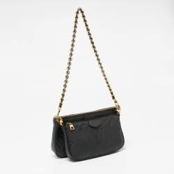 Louis Vuitton Black Monogram Empreinte Leather Multi Pochette Accessoires