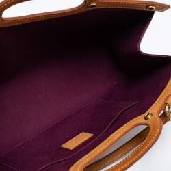 Pre Owned Louis Vuitton Violette Monogram Vernis Roxbury Drive Bag