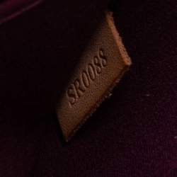Pre Owned Louis Vuitton Violette Monogram Vernis Roxbury Drive Bag