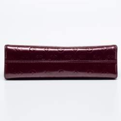 Pre Owned Louis Vuitton Violette Monogram Vernis Roxbury Drive Bag
