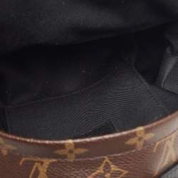 مملوكة مسبقًا حقيبة ظهر لوي فيتون بالم سبرينجز كانفاس مونوغرامية صغيرة