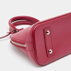 Pre Owned Louis Vuitton Fuchsia Epi Leather Alma BB Bag