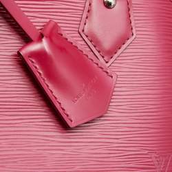 Pre Owned Louis Vuitton Fuchsia Epi Leather Alma BB Bag