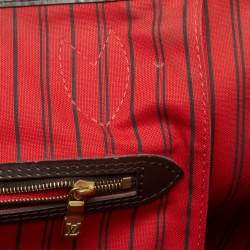 Louis Vuitton Damier Ebene Canvas Neverfull MM Bag