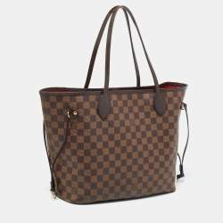 Louis Vuitton Damier Ebene Canvas Neverfull MM Bag