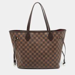 Louis Vuitton Damier Ebene Canvas Neverfull MM Bag