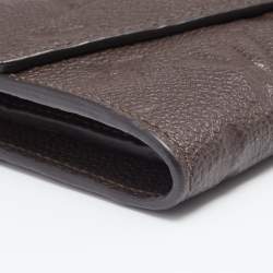 Pre Owned محفظة لوي فيتون كوريوز تير  جلد أمبرينت مونوغرامي