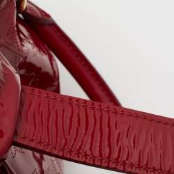 Pre Owned Louis Vuitton Cerise Mahina Patent Leather Surya XL Bag