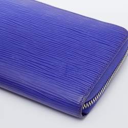 مملوكة مسبقًا محفظة لوي فيتون  جلد إيبي بنفسجي بسحاب 