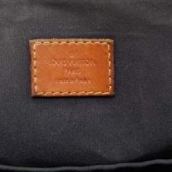 Pre Owned Louis Vuitton Vert Bronze Monogram Vernis Leather Alma GM Bag