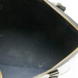 Pre Owned Louis Vuitton Vert Bronze Monogram Vernis Leather Alma GM Bag