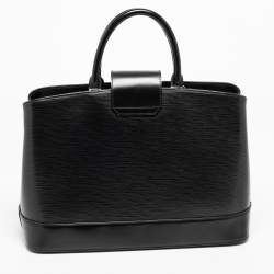 مملوكة مسبقًا Louis Vuitton Black Epi Leather Mirabeau GM Bag