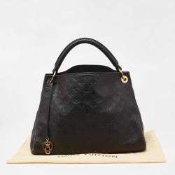 مملوكة مسبقًا Louis Vuitton Black Monogram Empreinte Leather Artsy MM Bag