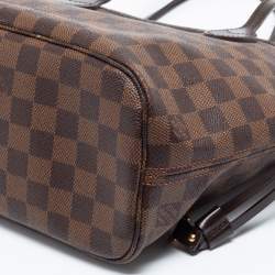 Louis Vuitton Damier Ebene Canvas Neverfull PM Bag