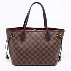 Louis Vuitton Damier Ebene Canvas Neverfull PM Bag