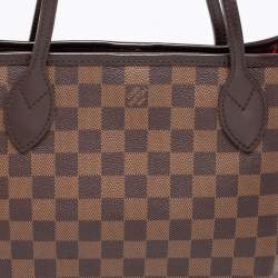 Louis Vuitton Damier Ebene Canvas Neverfull PM Bag