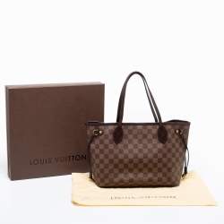 Louis Vuitton Damier Ebene Canvas Neverfull PM Bag