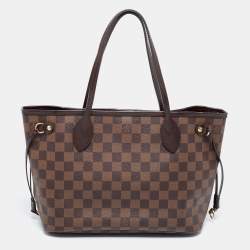 Louis Vuitton Damier Ebene Canvas Neverfull PM Bag