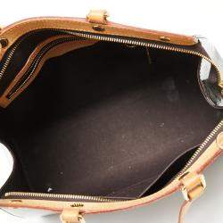 Pre Owned Louis Vuitton Amarante Monogram Vernis Brea MM Bag