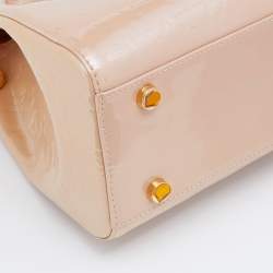 Pre Owned حقيبة لوي فيتون فلورينتين مونوغرامي فيرنيه بريا وردي متوسطة