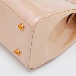 Pre Owned حقيبة لوي فيتون فلورينتين مونوغرامي فيرنيه بريا وردي متوسطة