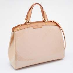 Pre Owned حقيبة لوي فيتون فلورينتين مونوغرامي فيرنيه بريا وردي متوسطة