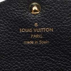 Pre Owned محفظة لوي فيتون ساره جلد أمبرينت مونوغرامي أسود