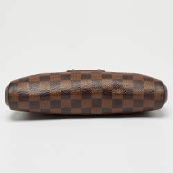 مملوكة مسبقًا Louis Vuitton Damier Ebene Canvas Eva Clutch w/ Strap