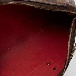 مملوكة مسبقًا Louis Vuitton Damier Ebene Canvas Eva Clutch w/ Strap