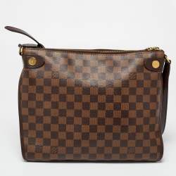 Pre Owned Louis Vuitton Brown Damier Ebene Canvas Duomo Bag