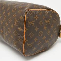 مملوكة مسبقًا حقيبة لوي فيتون سبيدي 30 كانفاس مونوغرامي