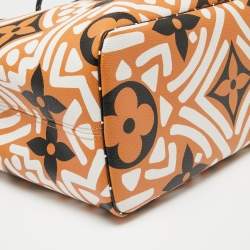 Pre Owned Louis Vuitton Multicolor Giant Monogram Canvas Limited Edition Crafty Neverfull NM MM Bag