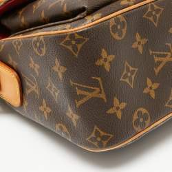 مملوكة مسبقًا حقيبة لوي فيتون فيفا سيت كانفاس مونوغرامي متوسطة