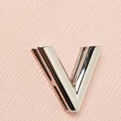 مملوكة مسبقًا محفظة بسلسلة لوي فيتون جلد أيبي وردي بوردة لف ميكانيكي