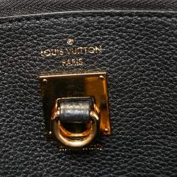 مملوكة مسبقًا Louis Vuitton Black Leather City Steamer MM Bag