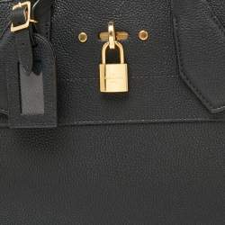مملوكة مسبقًا Louis Vuitton Black Leather City Steamer MM Bag