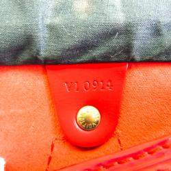 مملوكة مسبقًا Louis Vuitton Red Epi Leather Speedy 25 Satchel Bag 