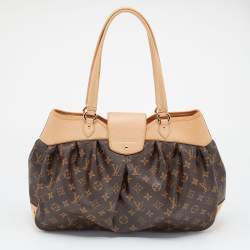 Pre Owned Louis Vuitton Brown Monogram Canvas Boetie MM Bag