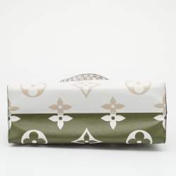 Pre Owned Louis Vuitton Multicolor Monogram Giant Canvas Onthego GM Bag