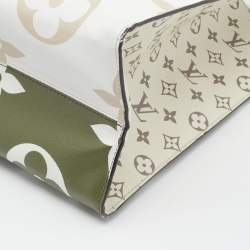 Pre Owned Louis Vuitton Multicolor Monogram Giant Canvas Onthego GM Bag