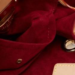 مملوكة مسبقًا Louis Vuitton White Multicolor Monogram Canvas Ursula Bag