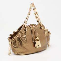 Pre Owned حقيبة لوي فيتون ثيندا جلد مونوغرامي ميتالك أخضر متوسطة