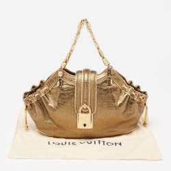 Pre Owned حقيبة لوي فيتون ثيندا جلد مونوغرامي ميتالك أخضر متوسطة