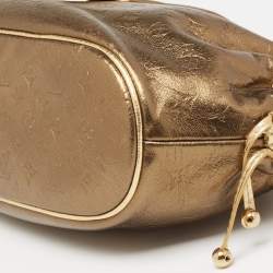 Pre Owned حقيبة لوي فيتون ثيندا جلد مونوغرامي ميتالك أخضر متوسطة