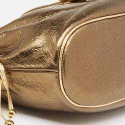 Pre Owned حقيبة لوي فيتون ثيندا جلد مونوغرامي ميتالك أخضر متوسطة