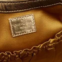 Pre Owned حقيبة لوي فيتون ثيندا جلد مونوغرامي ميتالك أخضر متوسطة