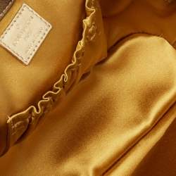 Pre Owned حقيبة لوي فيتون ثيندا جلد مونوغرامي ميتالك أخضر متوسطة